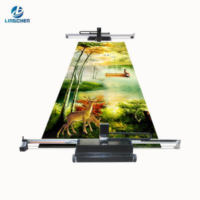 China Hotels Parking Graffiti Machine Equipment Color Paint Ink Painting Underground Garage Ultraviolet Ground for sale