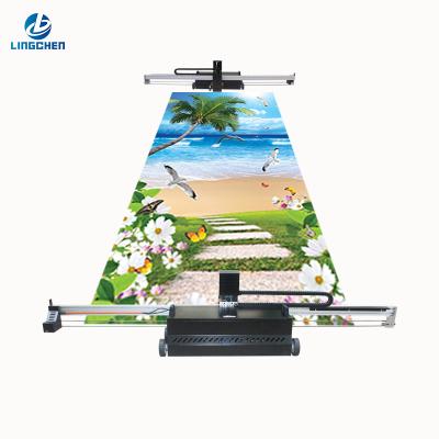 China Intelligent Painted UV Inkjet Printer Ground Garage UV Hotels 3D Wall Parking Lot Graffiti Machine Intelligent Automatic Printing Material for sale