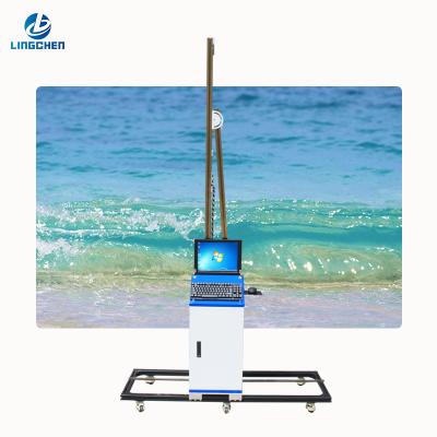 China Indoor Outdoor Wall UV Picture Machine 3D Stereo Effect Planar Vertical Inkjet Printing Tool Beautiful Picture Quality for sale