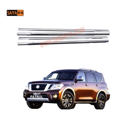 China PVC + STEEL Waterproof Rubber Car Door and Window Glass Seal Strip Weatherstrip for Nissan Patrol INFINI QX80 80821-1LA1B 80820-1LA1B for sale