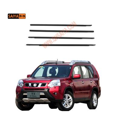 China PVC + STEEL Outer Exterior Channel Seal Strip Weatherstrip Seal Strip for NISSAN X-TRAIL 2008-2013 80821-1DA0A 80820-1DA0A for sale