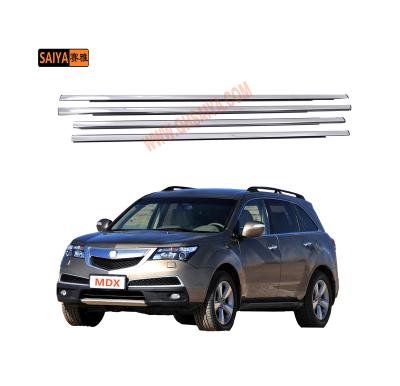 China PVC + STEEL Front Door Weatherstrip Belt Seal Auto Parts Window Molding Trim 72450-STX-A01 72410-STX-A01 for Acura MDX 2008-2009 for sale