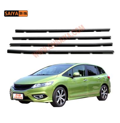 China PVC + STEEL for HONDA Car Window Weatherstrip Exterior Window Beads Trim Seal Molding Belt for HONDA JADE 2014-2018 72450-T4N-H01 for sale