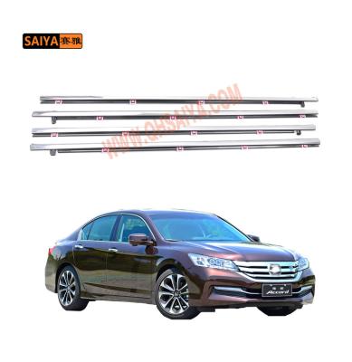 China PVC + STEEL car parts auto accessory for 2014-2018 ACCORD window bead seal sash window junction panel door strip glass seal for sale