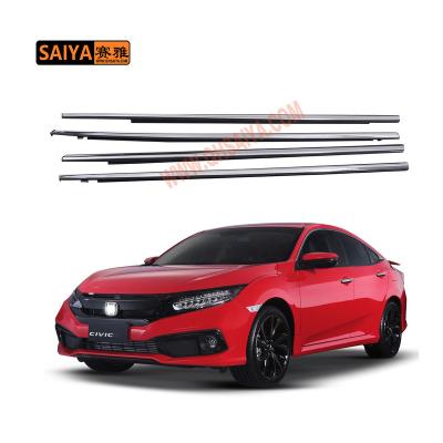 China PVC + STEEL Seal Strip for Car Window Right OEM 72450-TEA-T01 72410-TEA-T01 Auto Replacement Parts for Honda Civic FC1 2016-2021 for sale