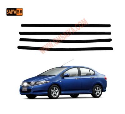 China PVC + STEEL Auto Body Parts Car Window Weatherstrip Rubber Outer Window Weatherstrip for Honda City GM2 GM3 2009-2014 72450-TM0-T01 for sale