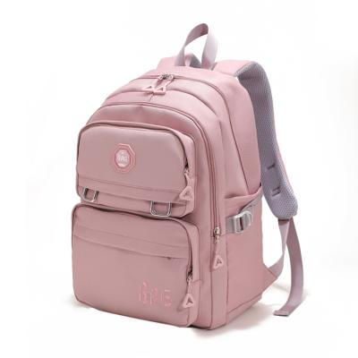 China Waterproof Comfortable Breathable Light Weight Adjustable Shoulder Strap Nylon Fabric School Bags Backpack for sale