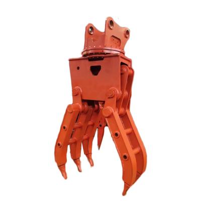 China Steel OEM latest excavator rotary peel orange grab for sale