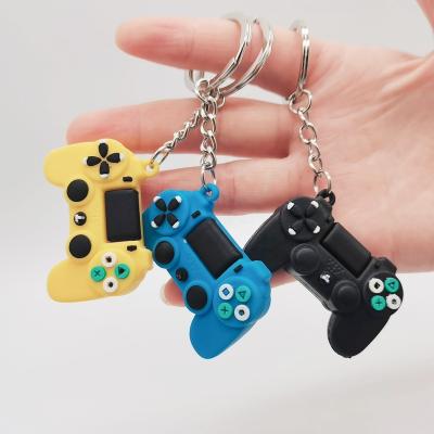 China Eco-friendly Simple Video Game Handle Key Chain Torques Joystick Machine Key Chain For Friend Key Holder Trinket Gift Wholesale for sale