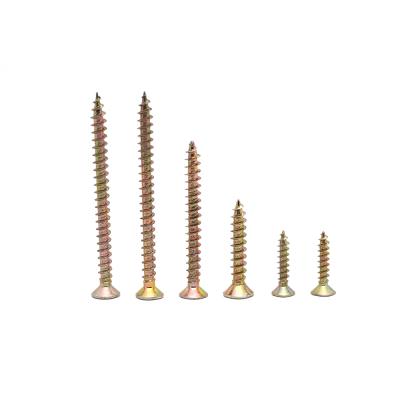 China Industry general hot sale stainless steel cross recessed head din7982 countersunk tapping screws for sale