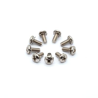 China Pan High Quality Din 7982 stainless steel cross slot around main screw and external multi-tooth seal for sale