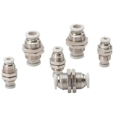 China Factory metal fittings, PM4, PM6, PM8, PM10, PM12, PM14, PM16 copper nickel plated fittings, for sale