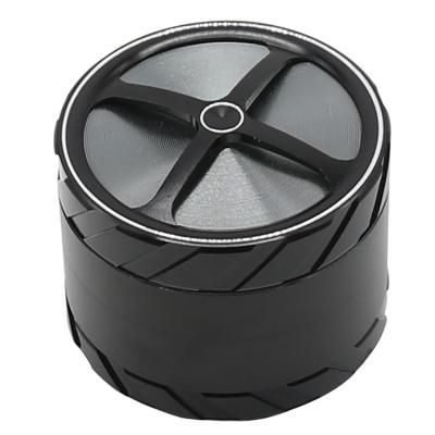 China Herb Grinder 4 Layer Mini Tobacco F134 Grinder Tobacco F134 Zinc Alloy Smoking Accessories 63mm 4 Layer Aluminum Alloy Parts for sale