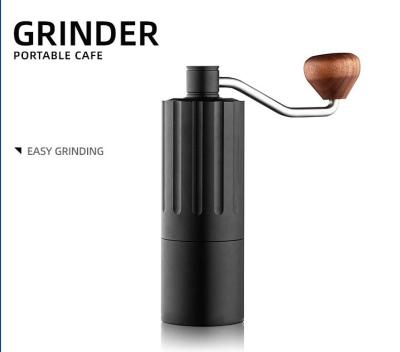 China Commercial Mini Coffee Grinders Manual Commercial Espresso Coffee Burr Stainless Steel Hand Crank Outdoor Hot Coffee Grinder for sale