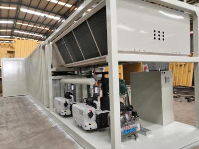 China PLC Vacuum Cooling Machine 47kw For Fresh Vegetables Mushrooms for sale