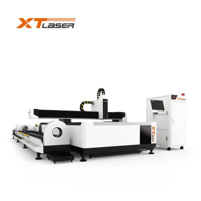 China Laser CUTTING Raycus 500w 750w 1000w XTC-F1530 Soft Carbon Steel Stainless Steel Plate CNC Fiber Laser Cutting Machine for sale