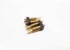 China DIN Gold Plated Pogo Pins Connector Brass Spring Loaded Test Probes for sale