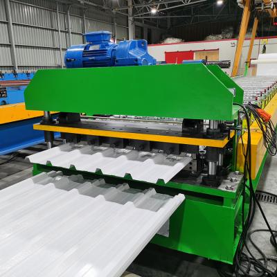 China R Panel Corrugated Roof Sheet Roll Forming Machine 3000kg for sale