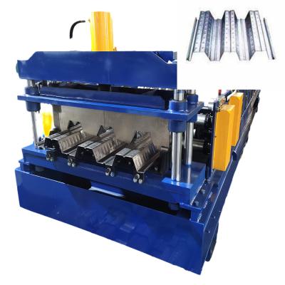 China Galvanized Steel Metal Deck Roll Forming Machine 15kw 380V for sale