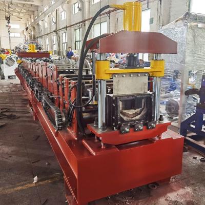 China Rainspout Elbow Gutter Forming Machine Cutter for Greenhouse for sale