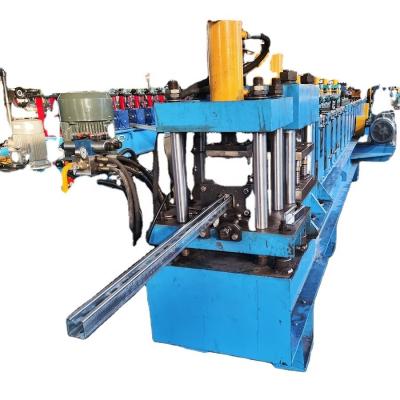 China Door Frame Profile Sheet Making Machine Strut Roll Forming for sale