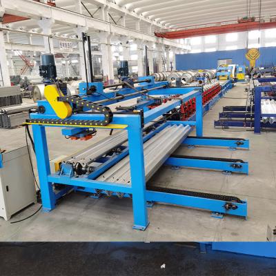 China W Beam Sheet Metal Roll Forming Machines Equipment For Highway Guardrail Crash Barrier for sale