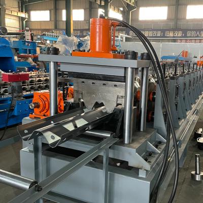 China PLC Highway Guardrail Forming Machine For Iron Sheet Making for sale