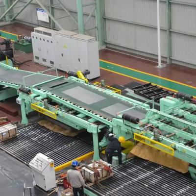 China Wire Bending Steel Coil Cutting Machine High Speed Cut To Length Line for sale