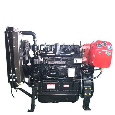 China Radiator Low Price Power Generation Diesel Engine With Fuel Tank for sale