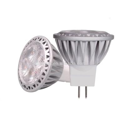 China Shenzhen factory wholesale indoor led lighting diameter 35mm 30degree gu4 mr11 12v led lamp spot 2w 3w 4w pure white for sale