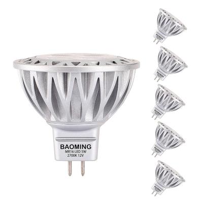 China Mr. 16 Led Showcase Bulb Light 5W 7W 12V Mini Spotlight Dimmable MR16 LED GU5.3 Lamp Spotlight for sale