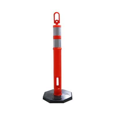 China Tiroflx Traffic T Bollard Reflective Road/Road Traffic T Bollard Flexible Drafter Post Reflective Sign Post Top Post With Low T POSTS For Sale for sale