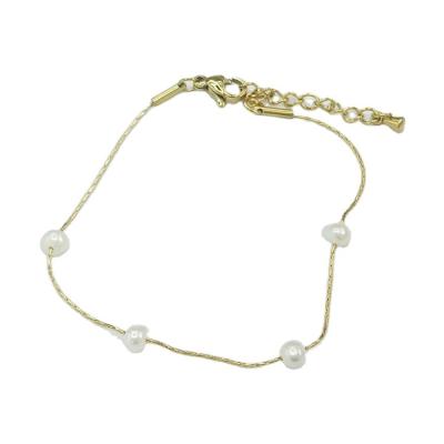 China FASHIONABLE Stainless Steel Adjustable Bead Bracelet Waterproof Jewelry Designer Bracelet Beaded Chain for sale