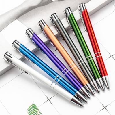 China Promotional Pen New Promotion Cheap Ball Point Metal Pens With Custom Laser Engraved Print Personalized Branded Logo Manufacturer Ballpoint Gift for sale