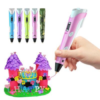 China New New Arrival Drawing Toys For Children Cute Animal 1.7mm Low Temperature Digital Printer Pen 3D Pen Manufacturer 3D Printer Pen for sale