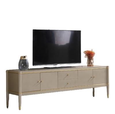 China High Glossy Wooden Living Room TV Cabinet Modern Luxury Italian Furniture TV Set New Style Living Room Furniture Table TV Stand for sale