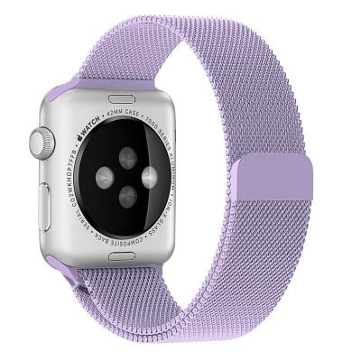 China Water Resistant Milanese Loop Watchband For Apple Stainless Steel Strap Milanese Band For iwatch 5 4 3 2 1 for sale