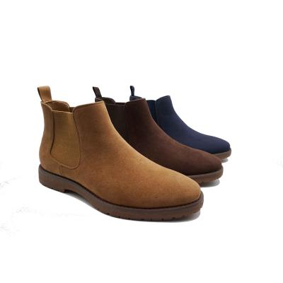 China New Round Boot Winter Men Fashion Shoes Wholesale Mens Chelsea Boot for sale