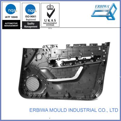 China IATF 16949 Cert Auto Interior Trim plastic injection mold , Car Body Black Car Plastic Door Parts for sale