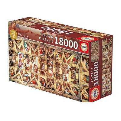 China paper & Cardboard Custom 10000 13000 42000 Pcs Adult Jigsaw Puzzles 10000 Piece Jigsaw Puzzles for sale