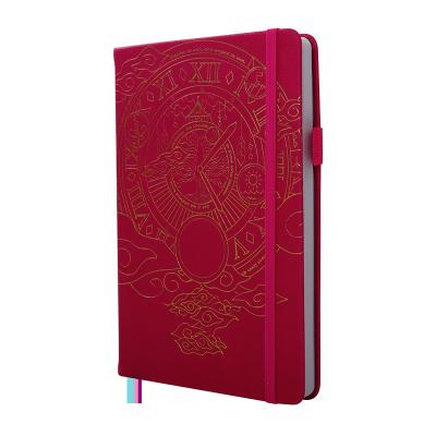 China Customized PU Life Organizer Law Of Attraction Spiral Productivity Life Goal Planner for sale