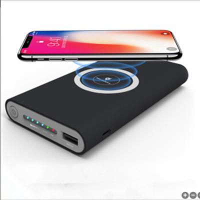 China Wireless Charging In Stock Wholesale Reliability And Safety Powerbank High Efficiency 10000 Mah Wireless Power Bank for sale