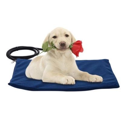 China Waterproof Warm Product Pet Heating Pad Pet Heated Pad With Anti Bite Chew Heating Pad For Dog And Cat for sale