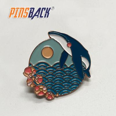 China Custom Soft Enamel Pins Europe Metal Clutch Backing Cards Soft Enamel Type Gold Plating Die Struck For Custom Enamel Pin With Glitter for sale