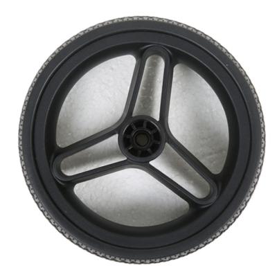 China Other 7 Inch Hub PU Foam Tire Plastic Wheel Eva Foam Wheel For Baby Stroller for sale