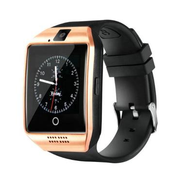 China 2021 Hot Playback MP3 Smart Watch Q18 With Touch Screen Camera TF Card Wireless Phone Q18 Smartwatch For Android For iPhone for sale