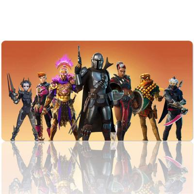 China Large Non-Toxic Gaming Mouse Pad Custom Design Non-slip Rubber Base Computer Keyboard Mousepad for sale