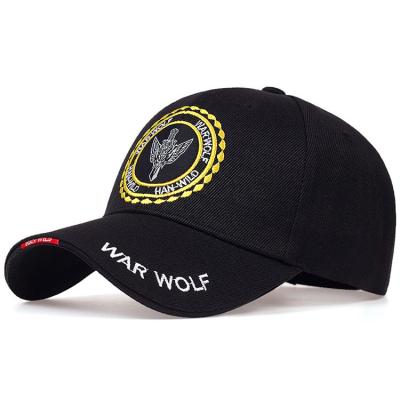 China JOINT Wholesale Custom 100% Cotton Men's Baseball Cap 3D Embroidered Sports Hat Caps With Custom Logo for sale