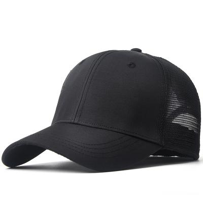 China COMMON Custom Wholesale Mesh Baseball Cap Breathable 100% Cotton Baseball Cap Sports Hat Outdoor Fashion for sale