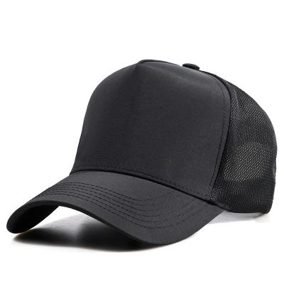 China breathable & Custom Wholesale Mens Sports Hat Waterproof Five Piece Hat Fashion Mesh Breathable Baseball Cap for sale